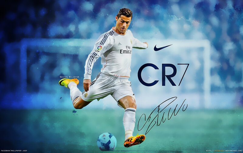 Football Player Kicking Ball — Blue, Dynamic, Digital Art, Soccer Ball