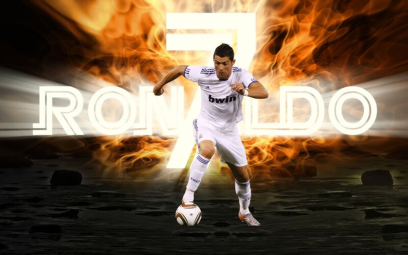 Football Player Kicking Ball — White