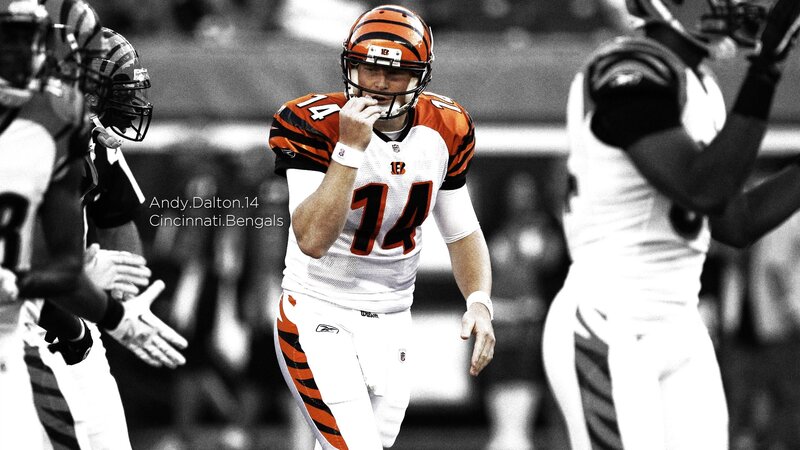 Football Player on Field — Orange