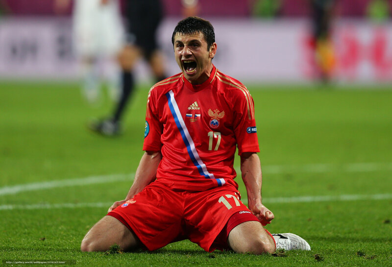 Football Player on Field — Red, Intense, Night