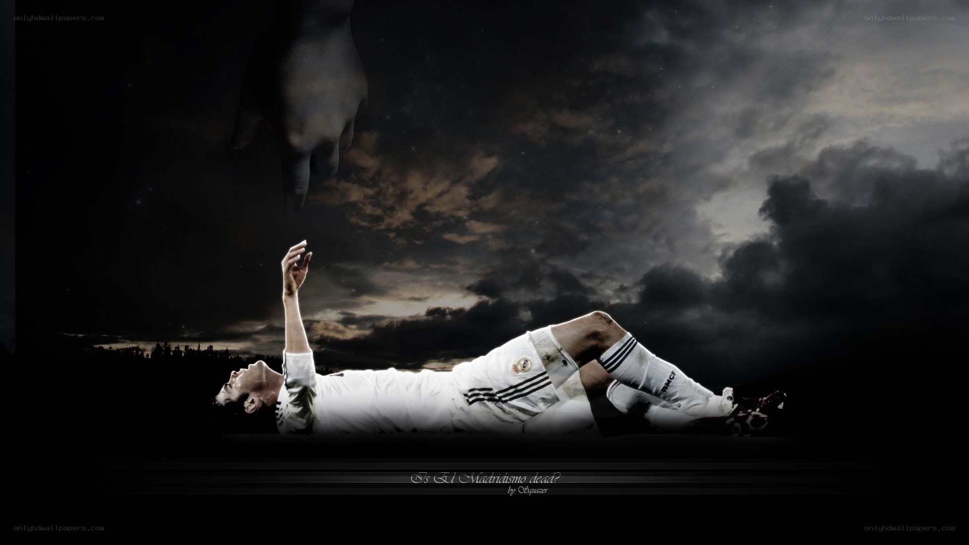 football player on ground