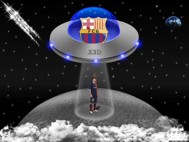Football Player on Moon