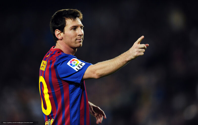 Football Player Pointing — Blue