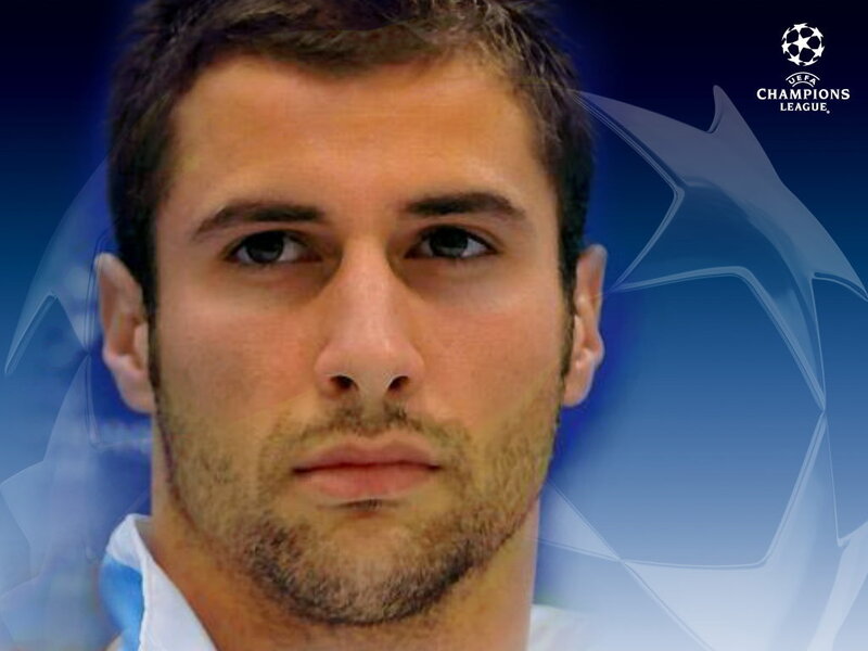 football player portrait