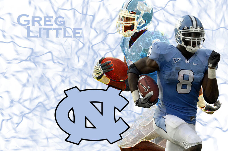 Football Player Running — Blue