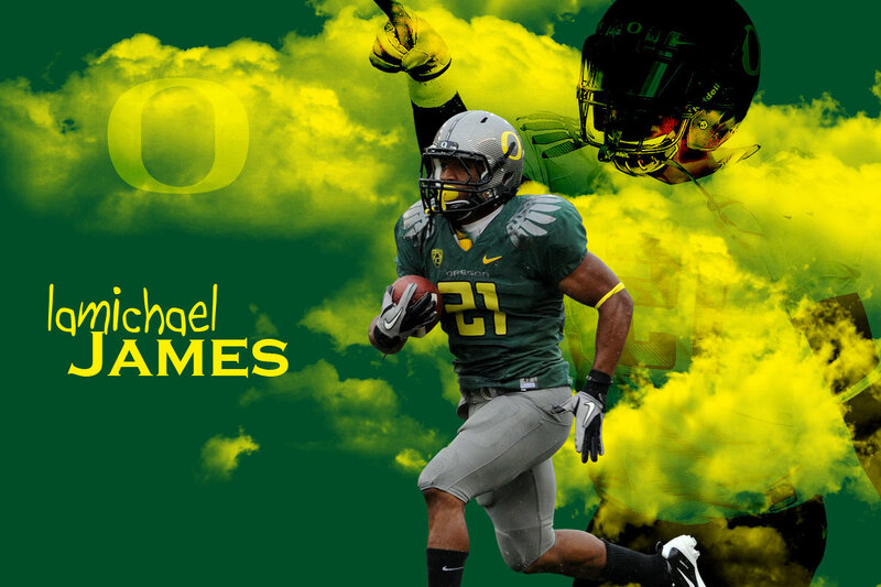 Football Player Running — Green