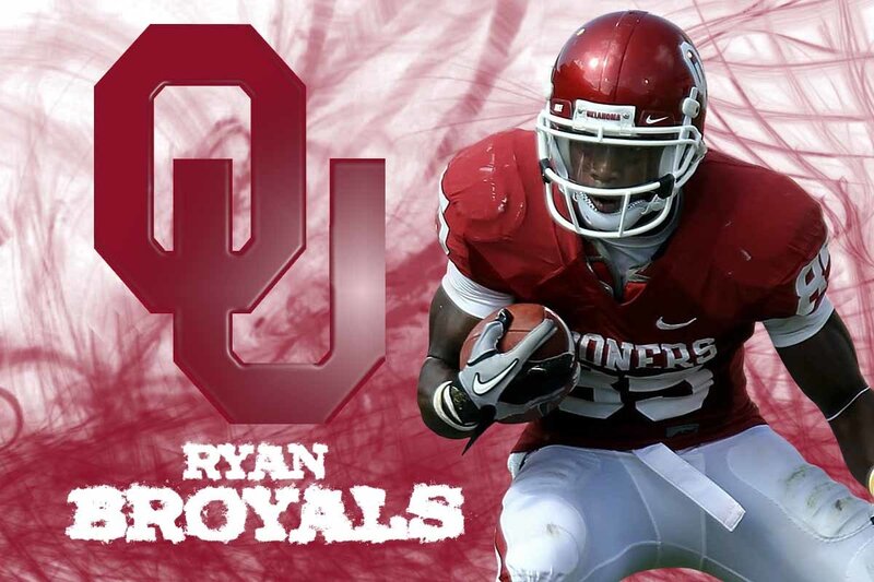 Football Player Running — Red, Dynamic