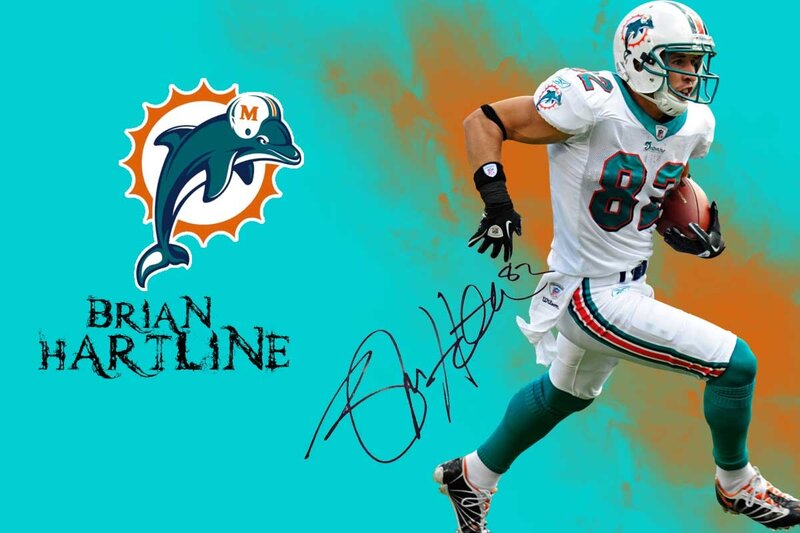 Football Player Running — Teal