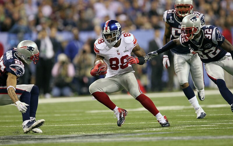 Football player running with ball