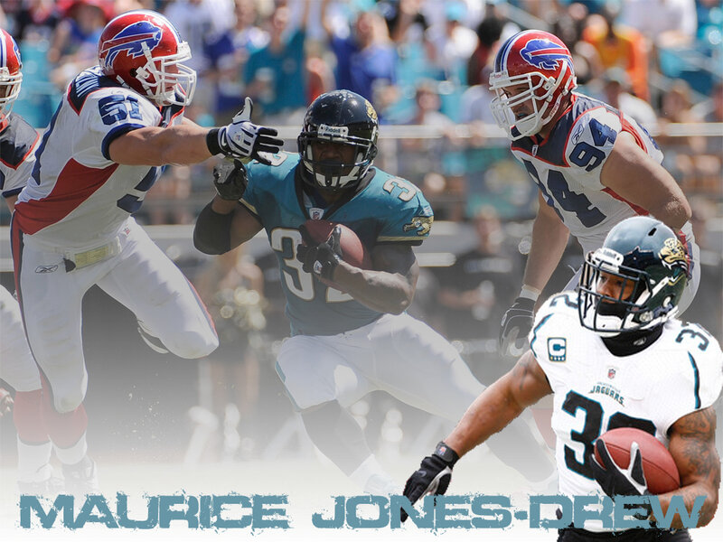 Football Player Running with Ball — Blue