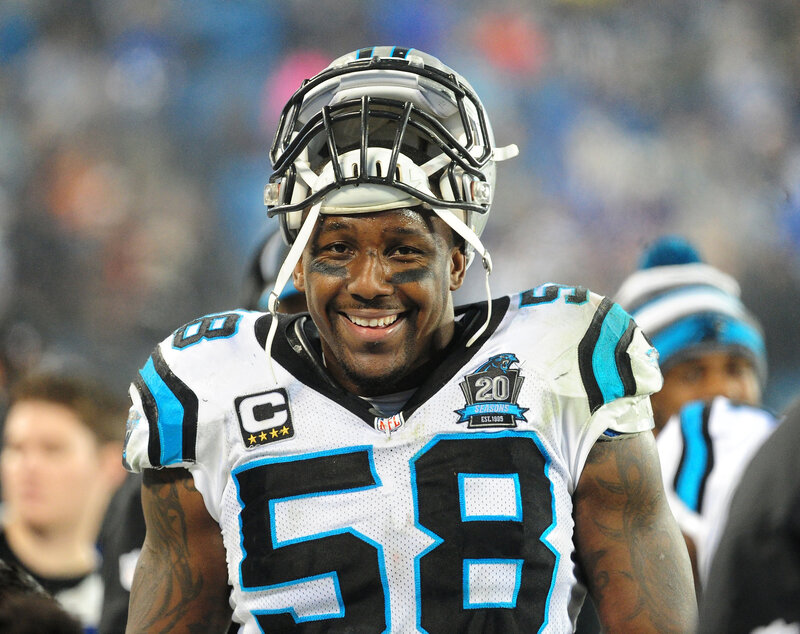 Football Player Smiling