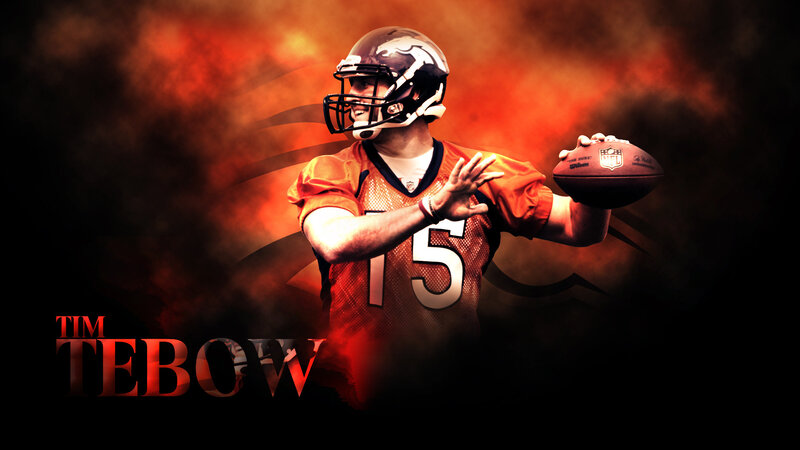 Football Player Throwing Ball — Red