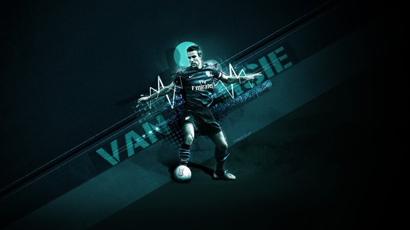 Football Player with Ball — Black