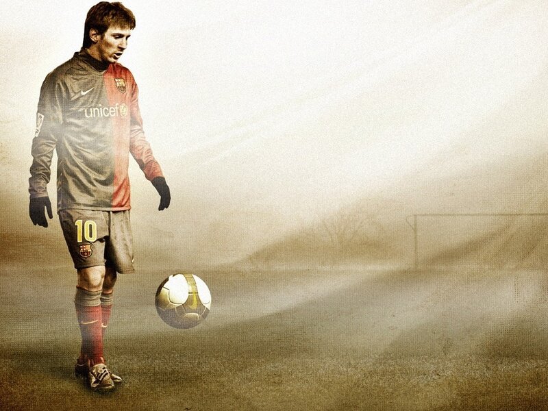 Football Player with Ball — Brown