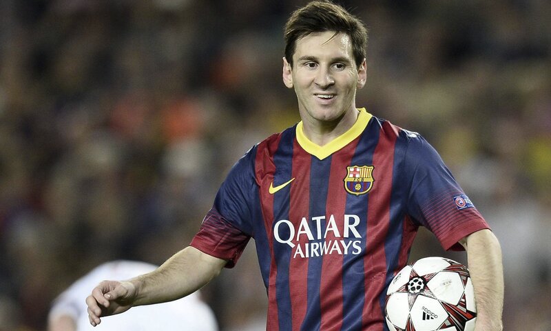 Football Player with Ball — Red, Focused