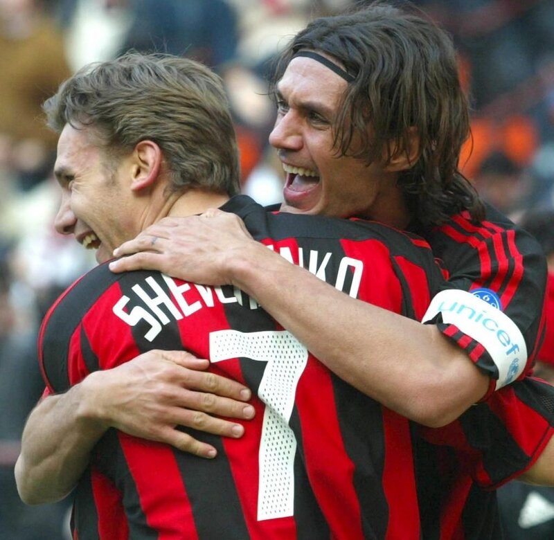 Football players celebrating