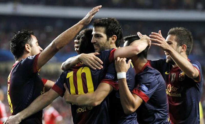 football players celebrating