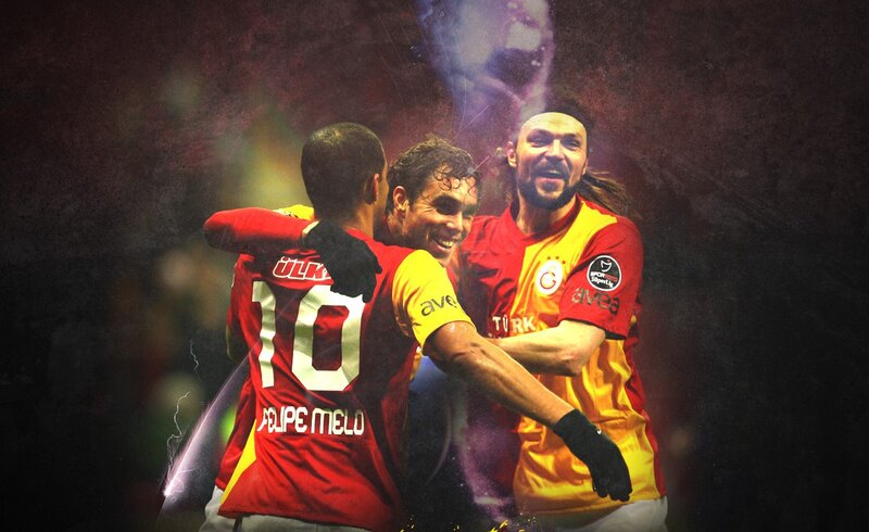 Football players celebrating
