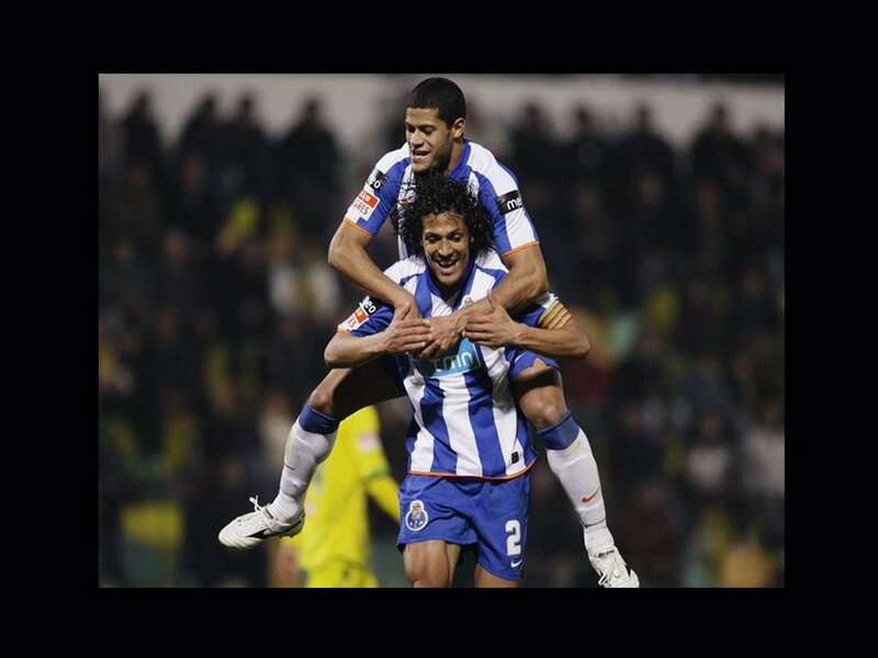 Football players celebrating