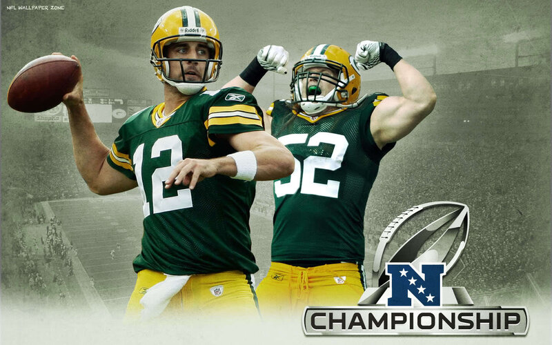 Football Players Celebrating — Green