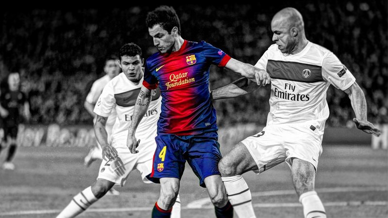 football players in action