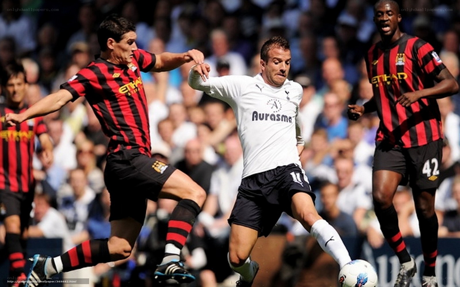 football players in action