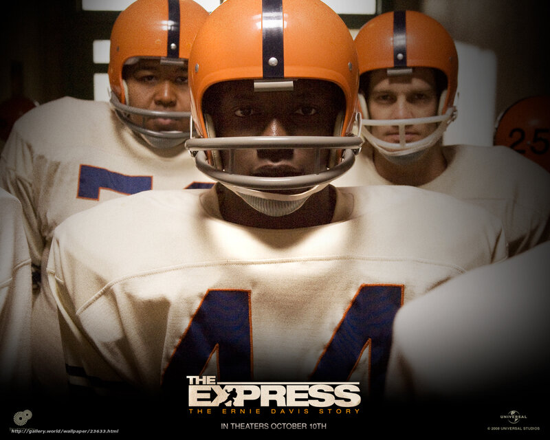 Football Players in Helmets — Orange