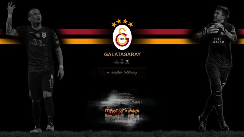 Football Players on Field — Black, Dramatic