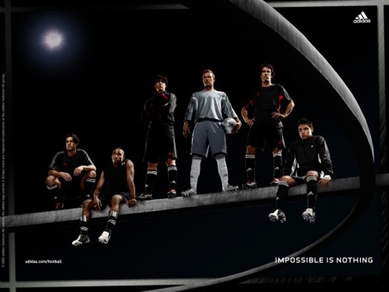 Football Players on Platform