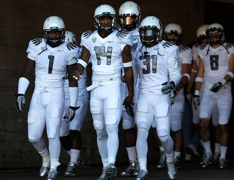 Football Players Walking