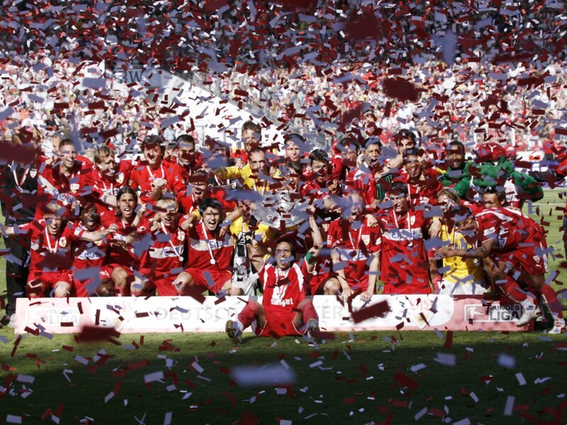Football team celebrates championship