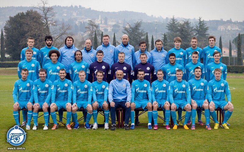Football Team Group — Blue
