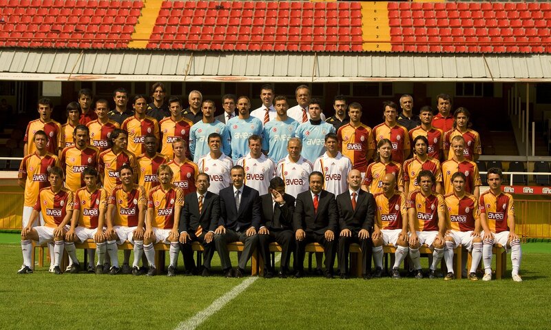 Football team group photo