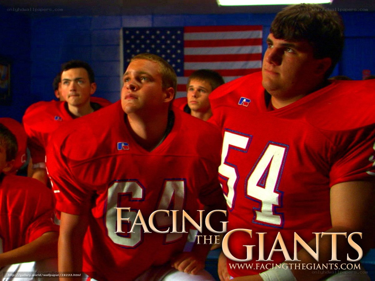 Football team in locker room