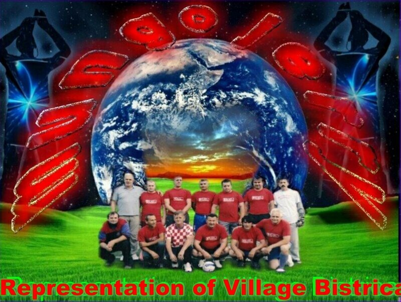 Football Team on Grass