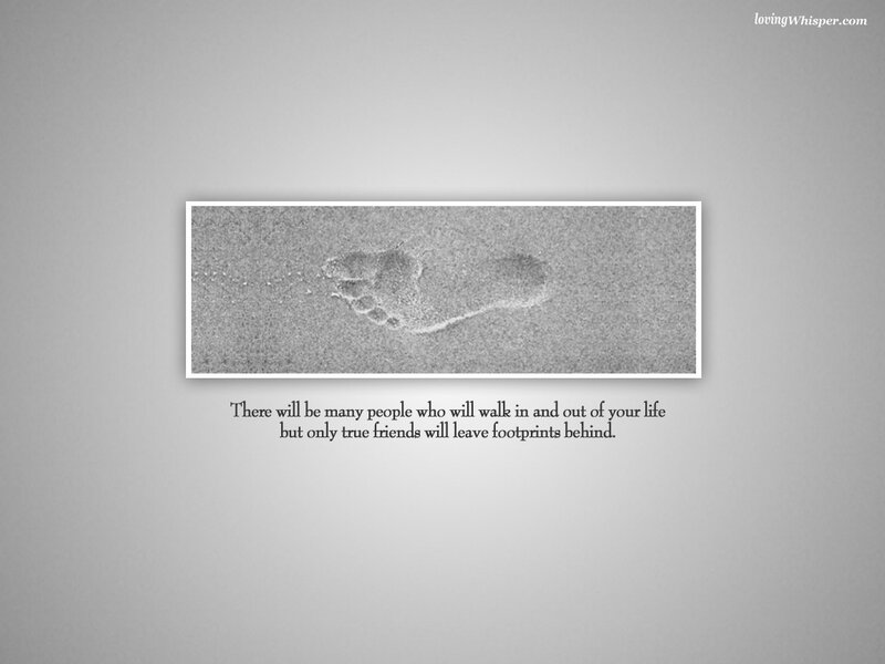Footprint in Sand — Gray