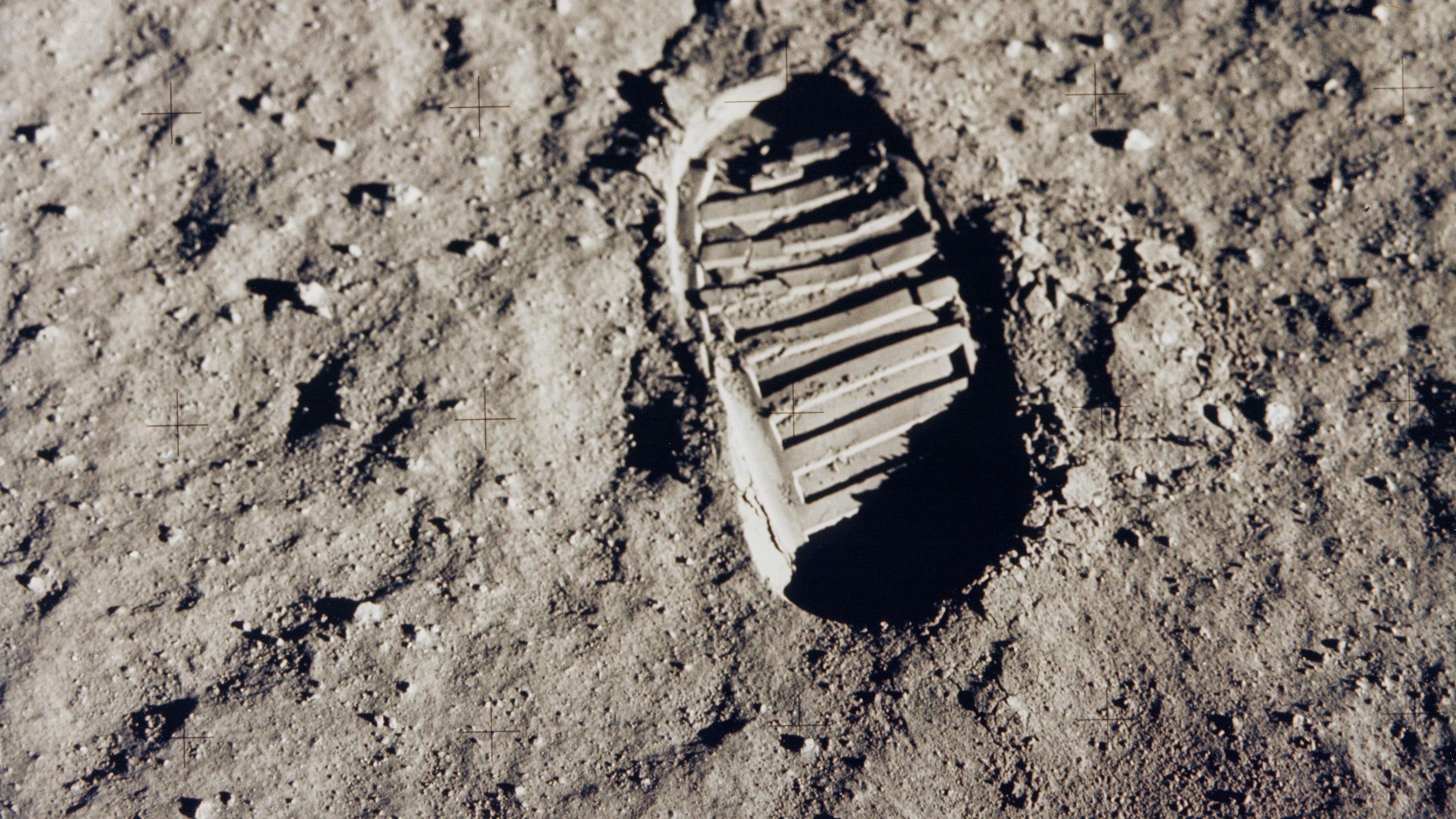 Footprint on the Moon
