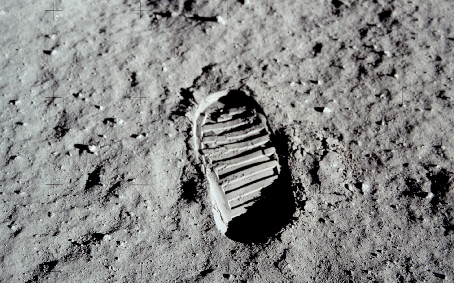 Footprint on the Moon