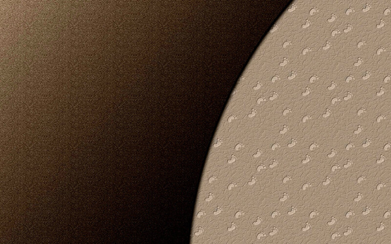 Footprints on textured surface