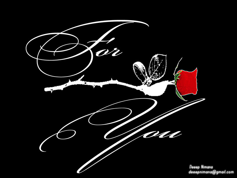 For You rose design
