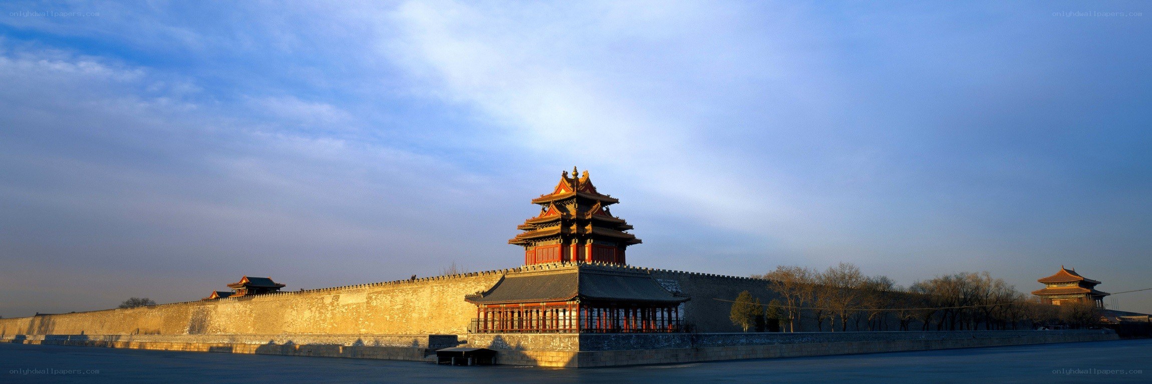 Forbidden City at sunrise