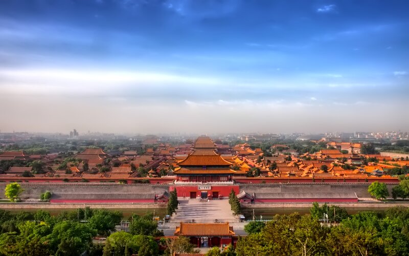 Forbidden City Complex — Blue