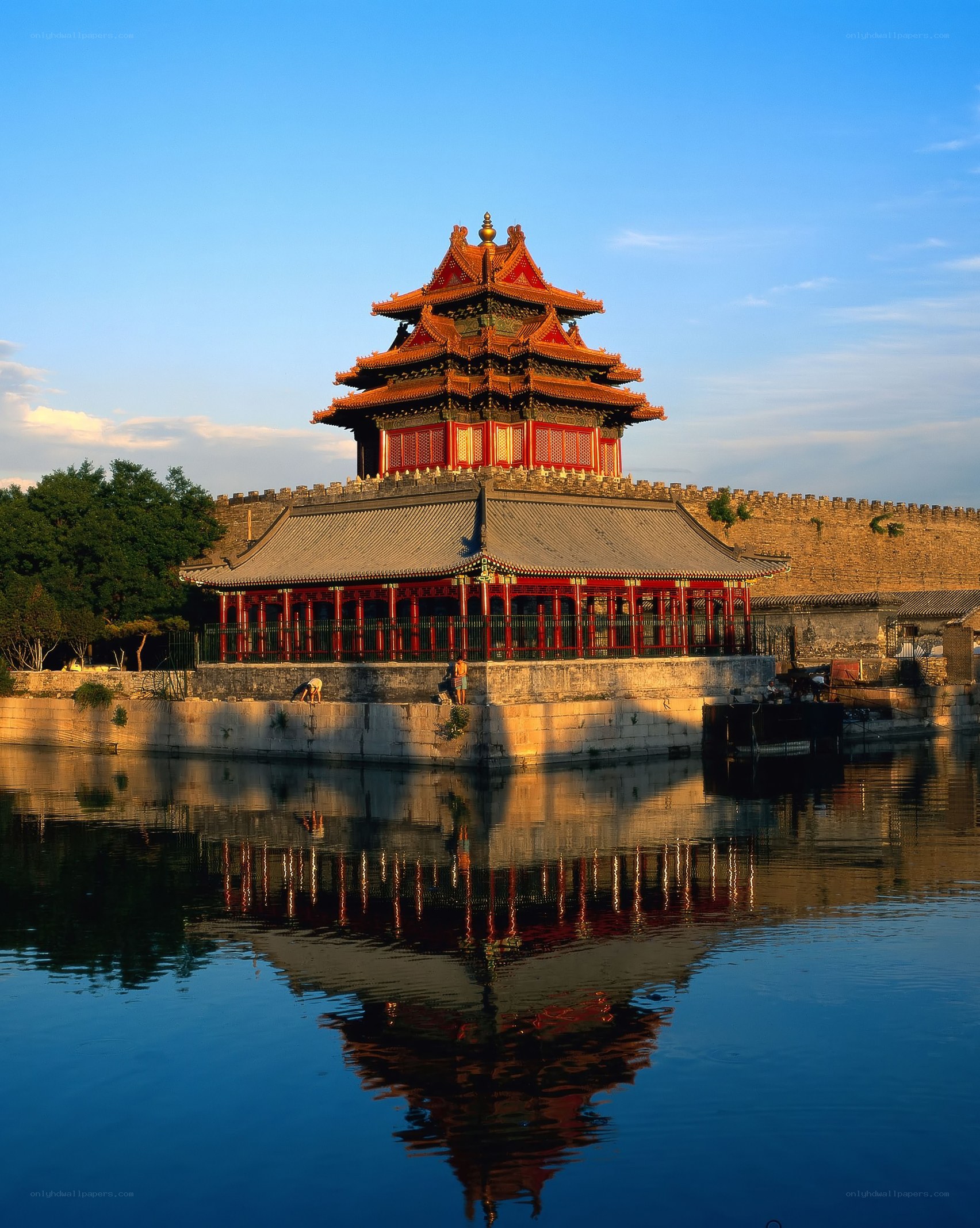 Forbidden City corner tower