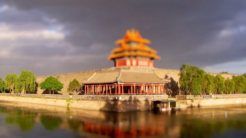 Forbidden City corner tower