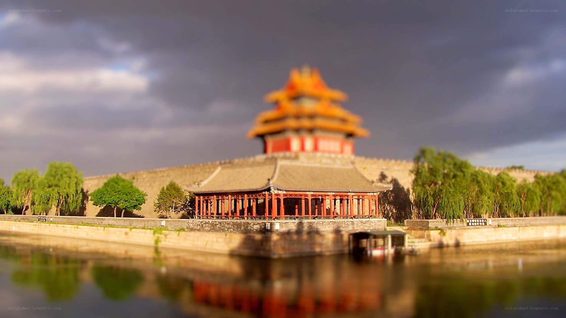 Forbidden City corner tower