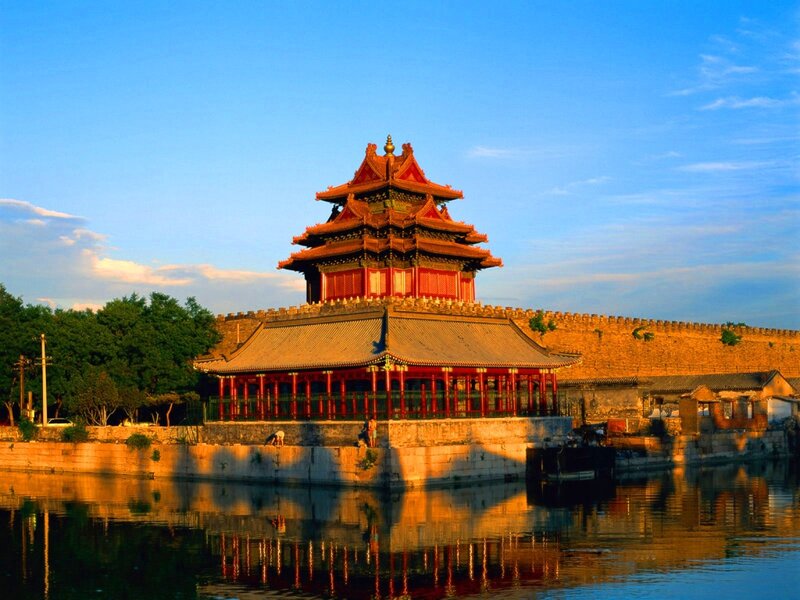 Forbidden City corner tower