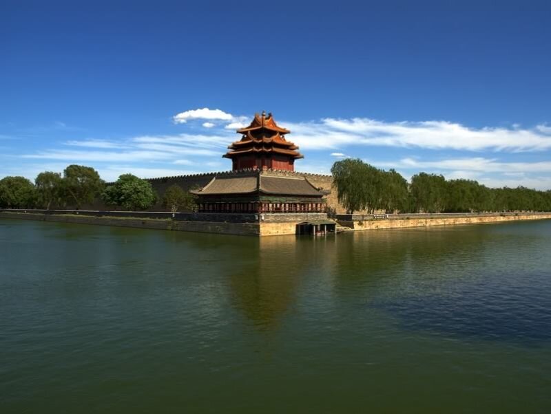 Forbidden City corner tower