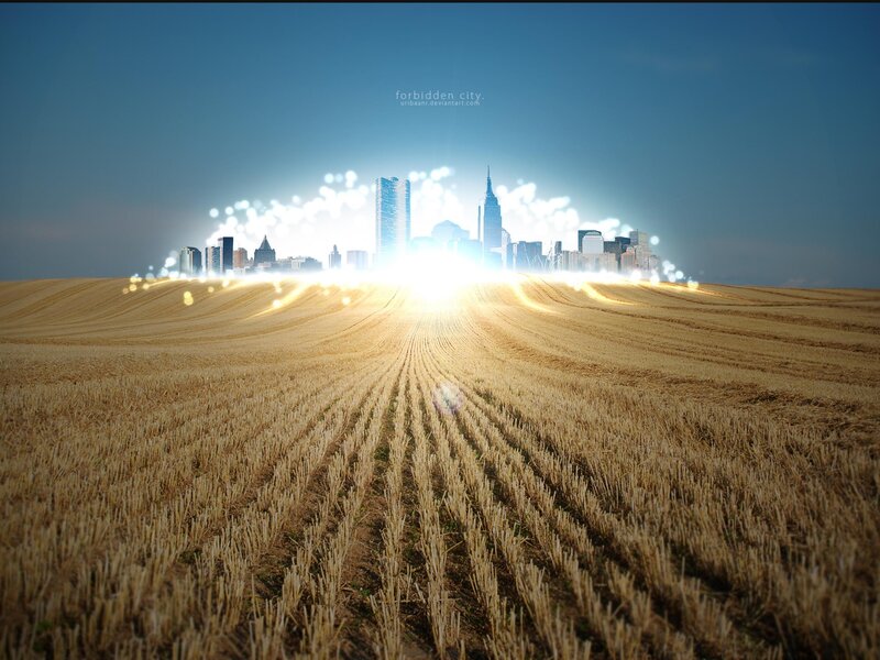 Forbidden City in a Wheat Field
