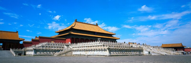 Forbidden City Palace — Blue