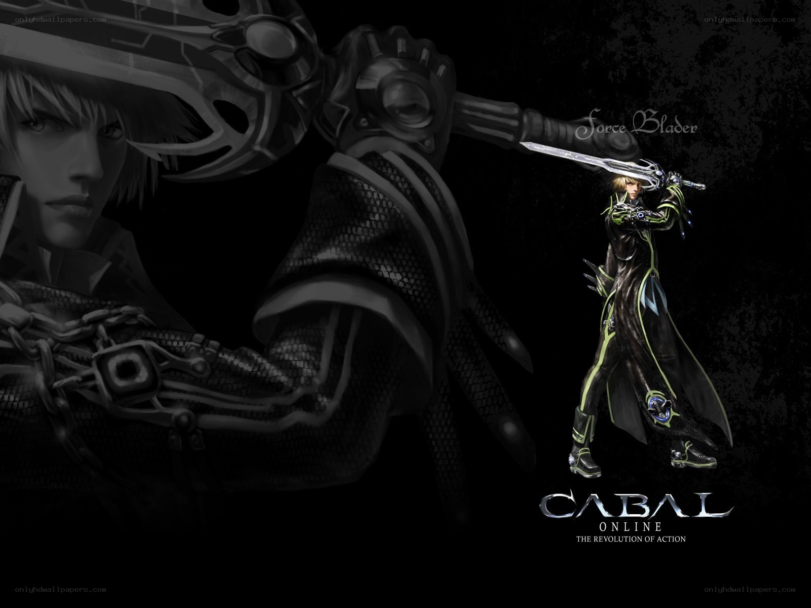 Force Blader character art